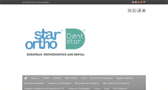 Desktop Screenshot of europeanortho.com